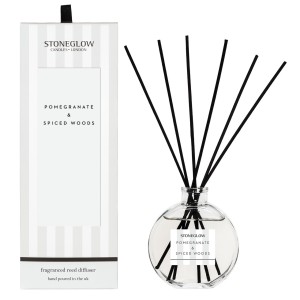 Stoneglow Modern Classics - Pomegranate & Spiced Woods Reed Diffuser