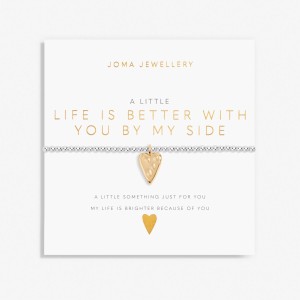 Joma A little Life is Better with you by by Side Bracelet