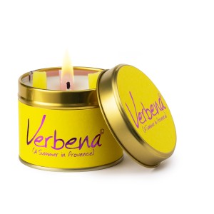 Lily-Flame Verbena Tin Candle
