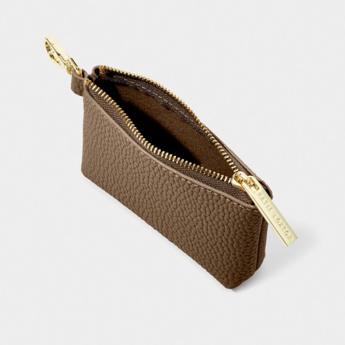 Katie Loxton Evie Clip On Coin Purse Mink Katie Loxton Evie Clip On Coin Purse Mink