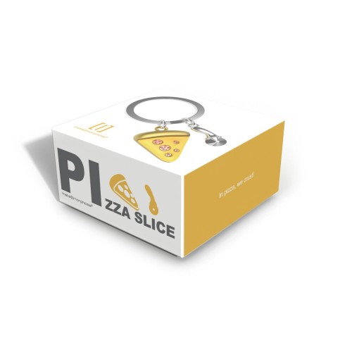 Meta Morphose Pizza and Cutter Keyring Meta Morphose Pizza and Cutter Keyring
