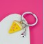 Meta Morphose Pizza and Cutter Keyring