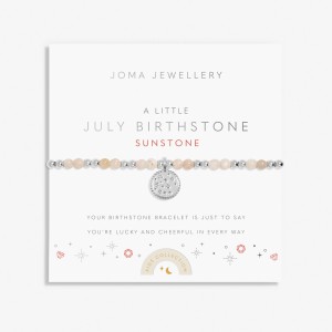Joma Children's A Little July Birthstone Bracelet