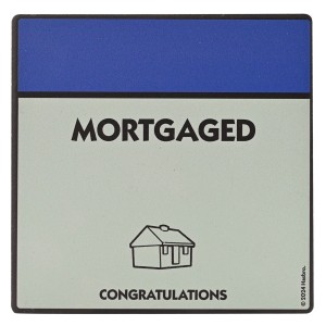 Monopoly Coaster Mortgaged