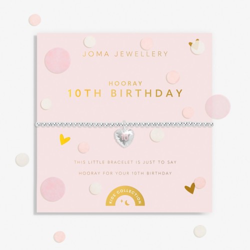 Joma Children's A Little Hooray 10th Birthday Bracelet Joma Children's A Little Hooray 10th Birthday Bracelet