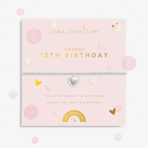 Joma Children's A Little Hooray 13th Birthday Bracelet