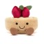 Jellycat Amuseables Fleurette Tarte Aux Fraises
