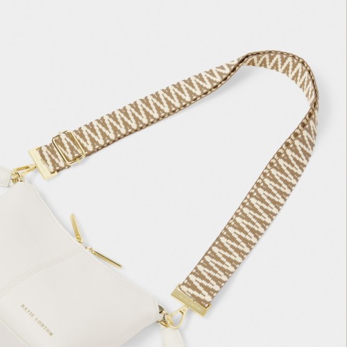 Katie Loxton Canvas Bag Strap Sand