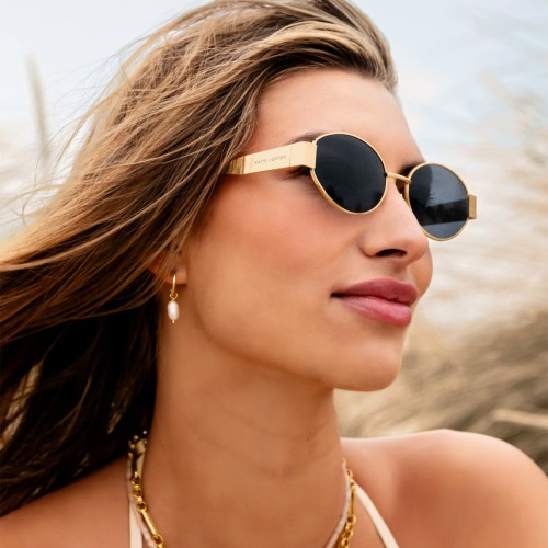 Katie Loxton Siena Sunglasses Matte Gold