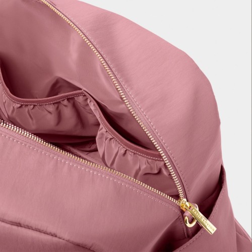 Katie Loxton Nylon-Luxe Everyday Holdall Deep Rose