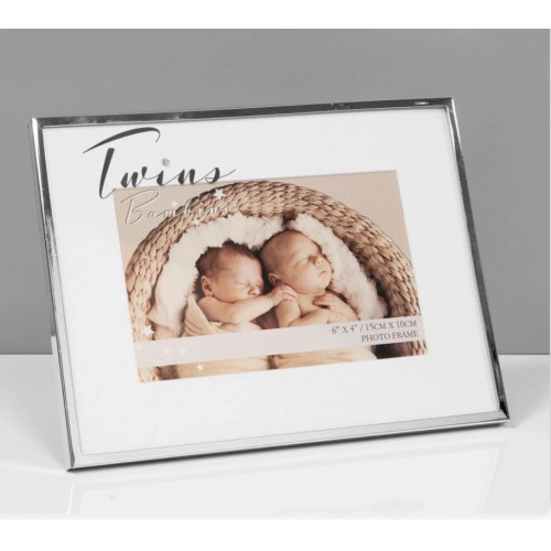 Silver Twins Photo Frame Silver Twins Photo Frame
