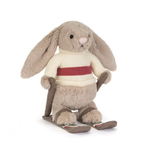 Jellycat Bashful Bunny Gold Medal Ski Outfit