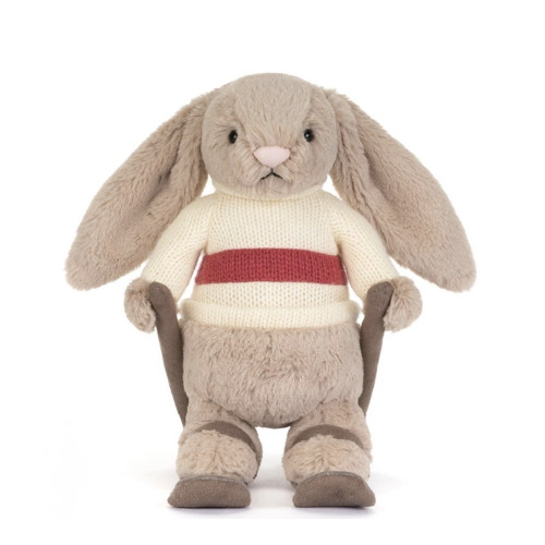 Jellycat Bashful Bunny Gold Medal Ski Outfit