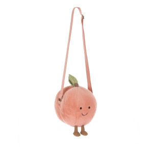 Jellycat Amuseables Peach Shoulder Bag