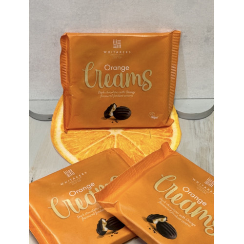 Whitakers Orange Creams 75g Whitakers Orange Creams 75g