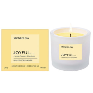 Stoneglow Joyful Scented Candle