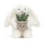 Jellycat Cream Bunny with Plant Jellycat Cream Bunny with Plant